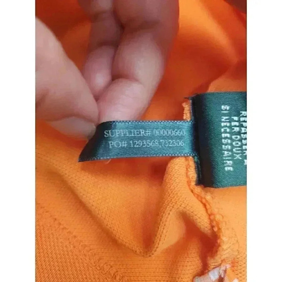 L-RL Lauren Active Ralph Lauren Tennessee Vol Orange Polo Women's Size Large - Picture 6 of 7